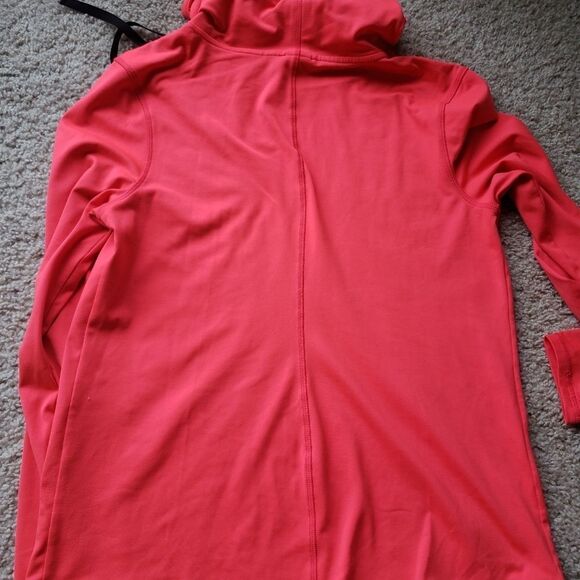 VICTORIA'S Secret Sport VSX Neon Pink Funnel Neck Sweatshirt Size Small - Picture 8 of 9